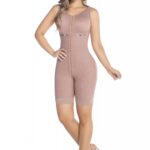 Faja segunda etapa con brasier media pierna 3039 MeliBelt, vista frontal