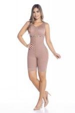 Faja segunda etapa con brasier media pierna 3039 MeliBelt, vista frontal