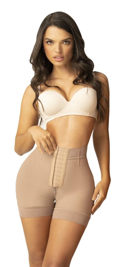 Short levantacola con zipper 5015 MeliBelt, vista frontal