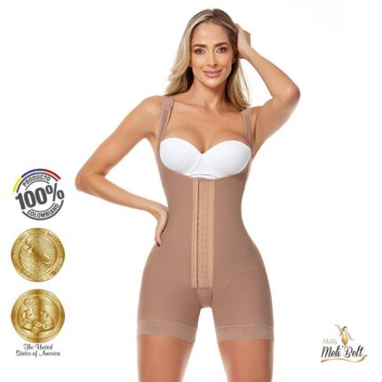 Faja reloj de arena con tirantes acolchados 2032 MeliBelt, vista frontal