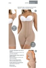 Faja stage 3 sin brasier media pierna, glúteo amplio 2047 en el catálogo de Casa Colombia USA