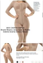 Faja stage 2 con brasier y mangas, glúteo amplio 3035 en el catálogo de Casa Colombia USA