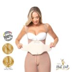 Tabla abdominal post-quirúrgica T004 MeliBelt, vista frontal