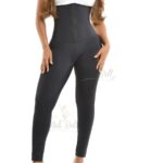 Leggins con faja de látex y varillas 7128